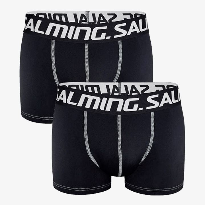 Boxer Salming Adrenaline Boxer2 pack Hombre Negras Negras | 3IEk67bR