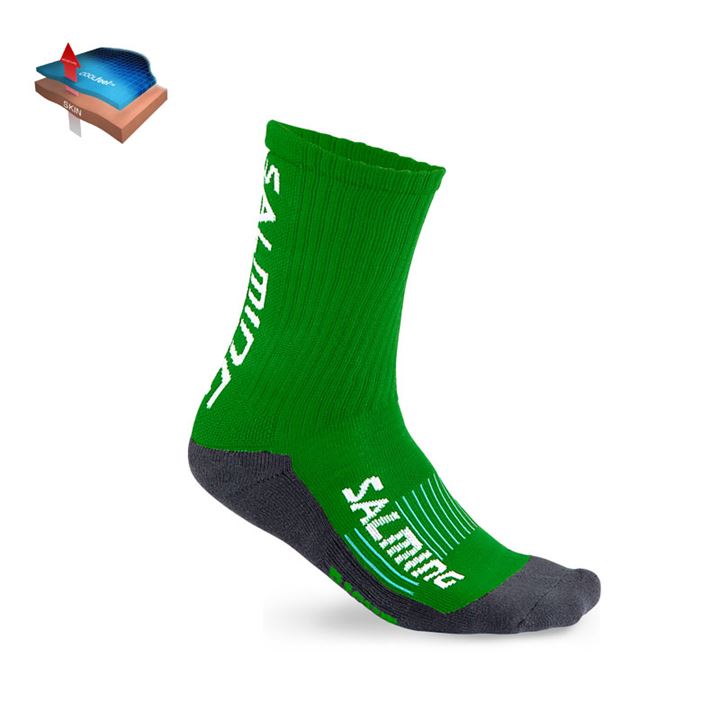 Calcetines Salming Advanced Indoor Sock Hombre Verde | G384JbI8