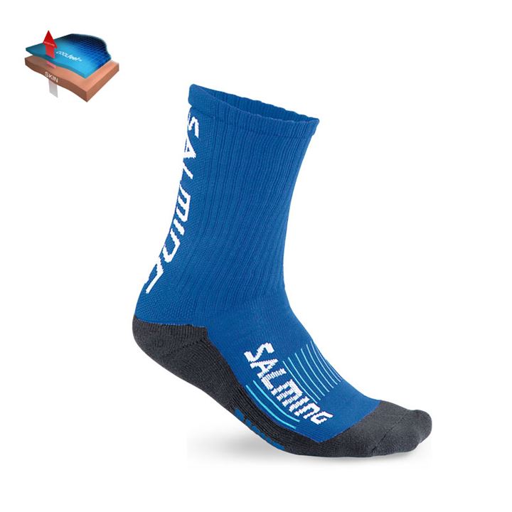 Calcetines Salming Advanced Indoor Sock Hombre Azul Real | NxI92aEW