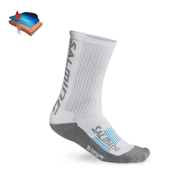 Calcetines Salming Advanced Indoor Sock Hombre Blancas | qaEVUykl