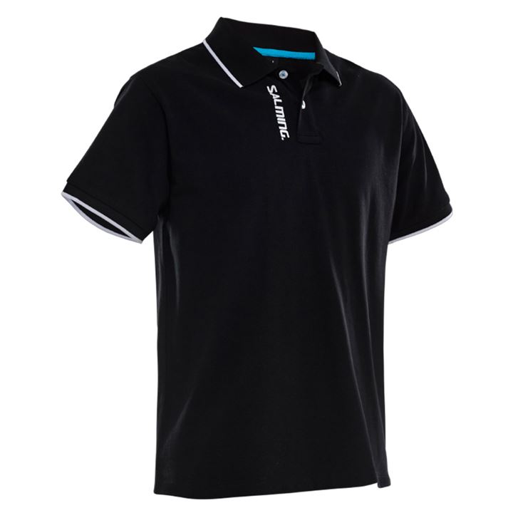 Camisa Polo Salming Team Polo Hombre Negras | wY36w1QY