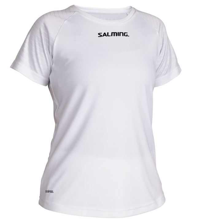 Camiseta Salming Diamond Game Tee Mujer Blancas | JVs0BUqO