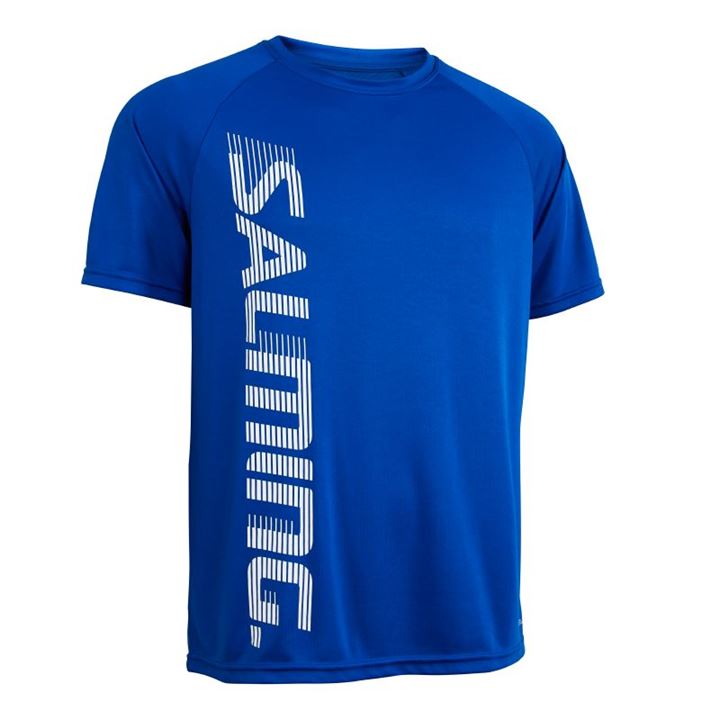 Camiseta Salming Entrenamiento Tee 2.0 Hombre Azul Real Azules | 8YZnVCev