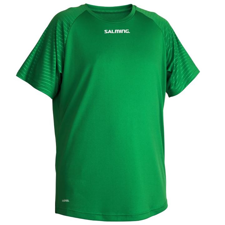 Camiseta Salming Granite Game Tee Hombre Verde | Z1sARG13