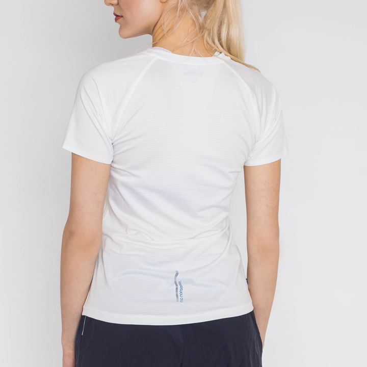 Camiseta Salming Sandviken Tee 21 Mujer Blancas | CpebyYlN