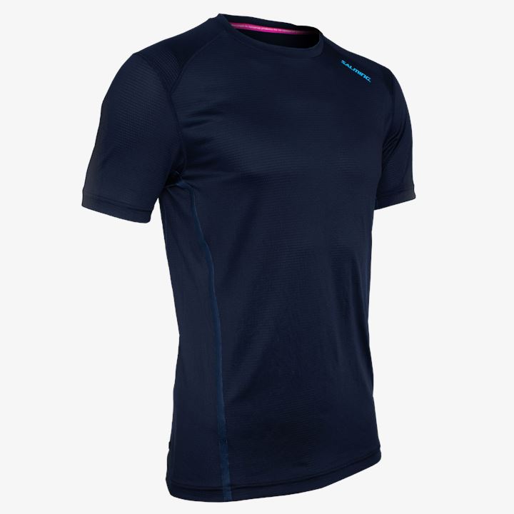 Camiseta Salming Sandviken Tee Hombre Azules Oscuro | 3MQwNqqp