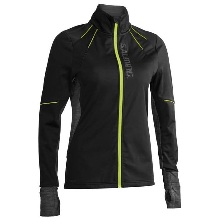 Chaquetas Salming Thermal Viento Jacket Mujer Negras Gris Oscuro | poGt4qRF