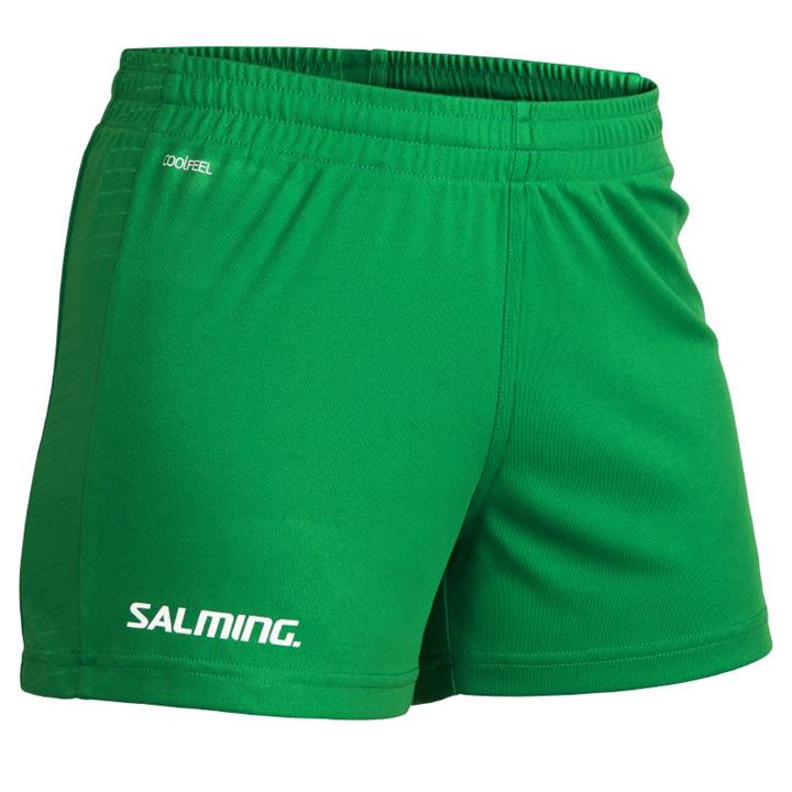 Pantalones Cortos Salming Diamond Game Shorts Mujer Verde | W20UmCrm