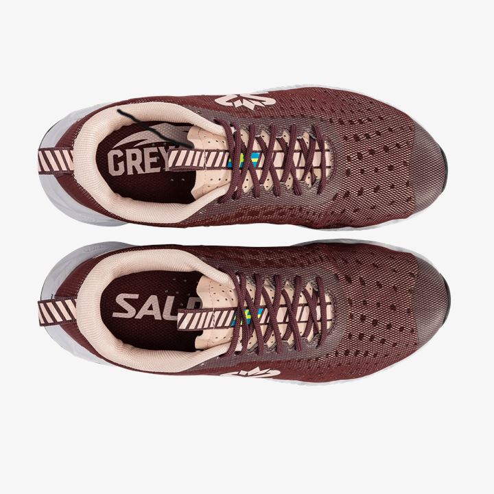 Zapatillas Running Salming Greyhound Shoe Mujer Burdeos | 5KKTNfUQ