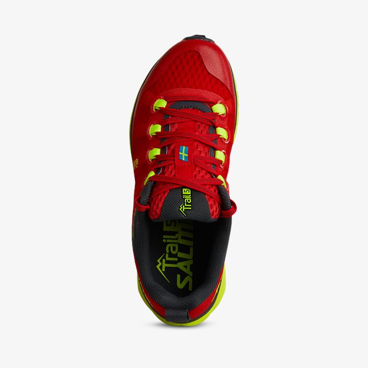 Zapatillas Running Salming Trail 5 Shoe Mujer Rojas Amarillo | IKTw1bG1