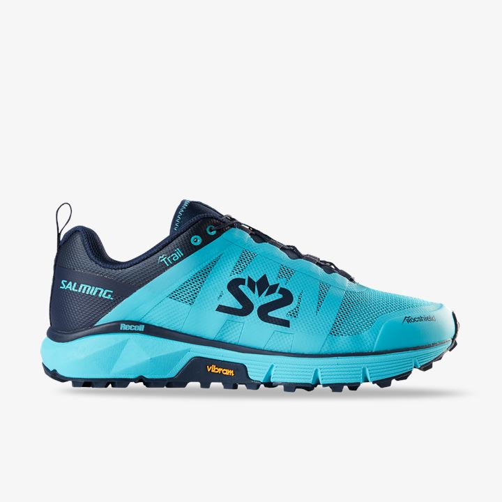 Zapatillas Running Salming Trail 6 Shoe Mujer Azules Claro Azul Marino | ZOuSfkxC