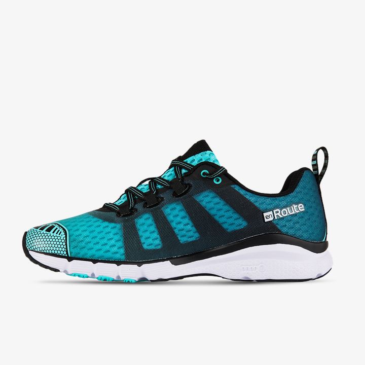 Zapatillas Running Salming enRoute 2 Shoe Mujer Azules Negras | 2yIDVsmi