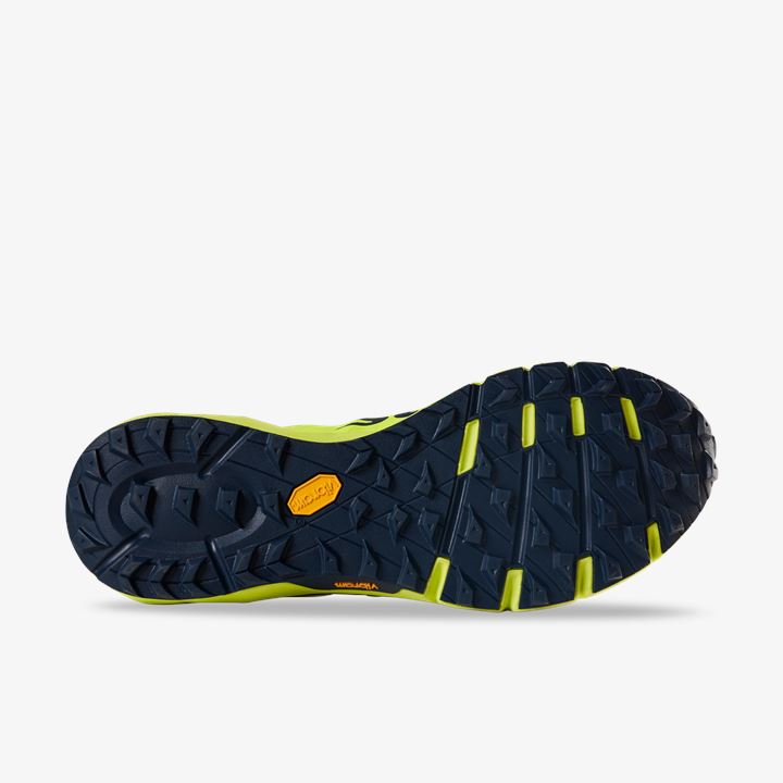 Zapatos Trail Salming Trail 6 Shoe Hombre Amarillo Azul Marino | UDHJmy1q