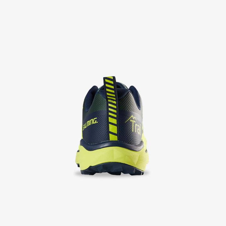 Zapatos Trail Salming Trail 6 Shoe Hombre Amarillo Azul Marino | UDHJmy1q