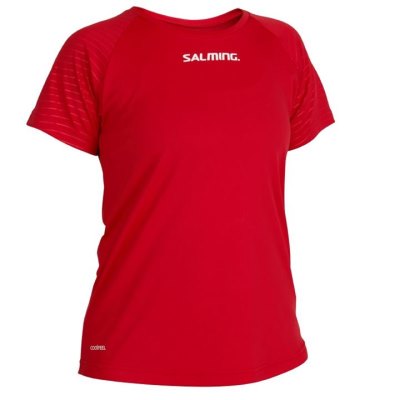 Camiseta Salming Diamond Game Tee Mujer Rojas | 98AD8NSy