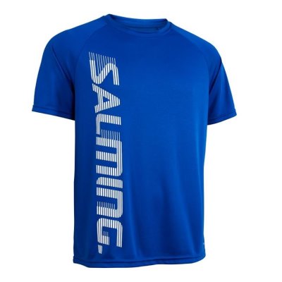 Camiseta Salming Entrenamiento Tee 2.0 Hombre Azul Real Azules | fUNDrEw3