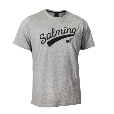 Camiseta Salming Logo Tee Mujer Gris | o4q666dU