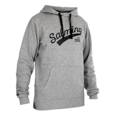 Sudadera Con Capucha Salming Logo Hood Mujer Gris | aM49JuSG