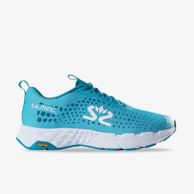 Zapatillas Running Salming Greyhound Shoe Mujer Azules Blancas | EOGJtbRa