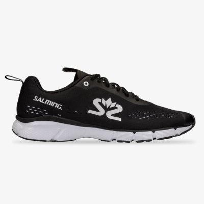 Zapatillas Running Salming enRoute 3 Shoe Hombre Negras Blancas | g9CYjmem